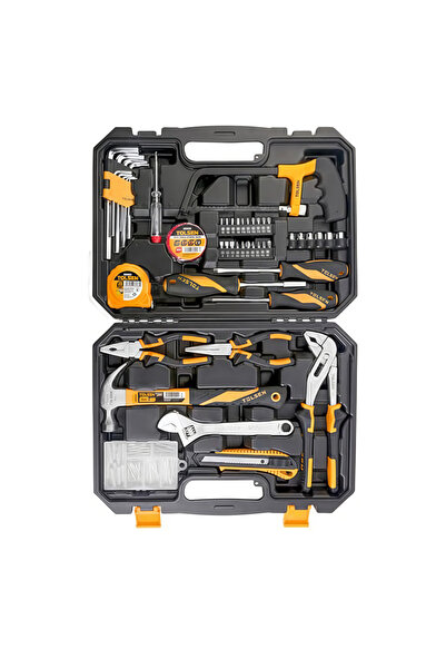 TOLSEN Premium 119 Piece Alloy Steel Multifunctional Professional Hand Tool Set