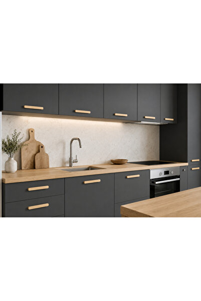 Wholewood Ahşap Dolap Kulpu Elegans 64 Mm Ahşap Rengi