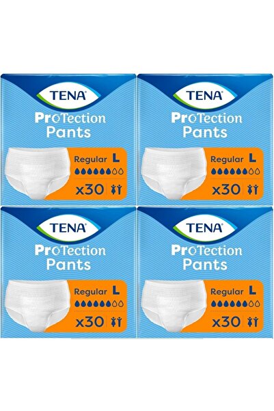 TENA ProTection Pants Regular Emici Külot Yetişkin Bezi L - Büyük - Large 120...