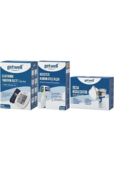Getwell (Avantaj Pk 4) Üst Koldan Tansiyon Aleti - Ateş Ölçer, Temassız - Neb...