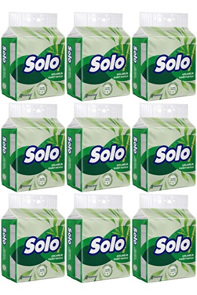 Solo Hangable Paper Towels 1 Pack (1Pk= 7 Rolls) Suitable for Hygienic and Pr...