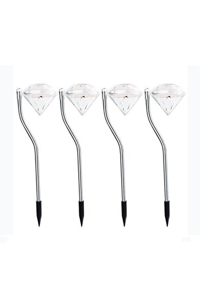 eyemazing Lampă solară LED de exterior EMazing Diamond Design, 30 cm, 2V, ABS...