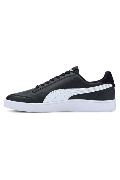 Puma Shuffle 309668-04 Sneaker Erkek Spor Ayakkabı SİYAH-BEYAZ
