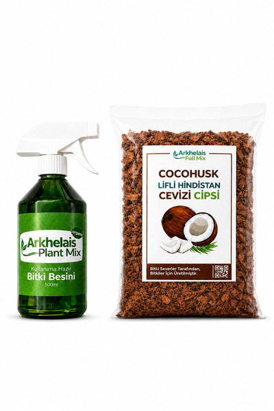 Arkhelais Orkide Toprağı - Orkide Besini - Bitki Besini - Bitki Toprağı - Hin...