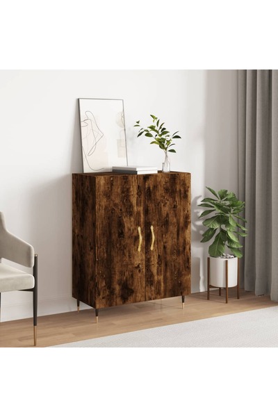 Concept Servantă, stejar fumuriu, 69,5x34x90 cm, lemn compozit