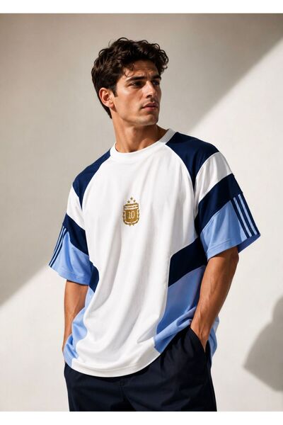 KUN SPORTSWEAR ΒΙΝΤΑΤΖ ΠΡΕΜΙΟΥΜ ΡΕΤΡΟ ΝΟΣΤΑΛΓΙΚΟ ΜΠΛΟΥΖΑΚΙ ΑΡΓΕΝΤΙΝΑ ΣΕ ΧΡΩΜΑ...