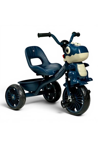 ALBADER Kids Tricycle with Music and Lights, Three Wheel Ride On Bike, High B...
