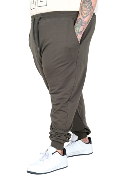 ModeXL Pantaloni de sport Mode Xl Plus Size cu Pulse Print 20507 Kaki