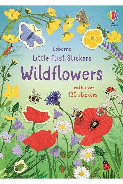 Usborne Little First Stickers Wildflowers
