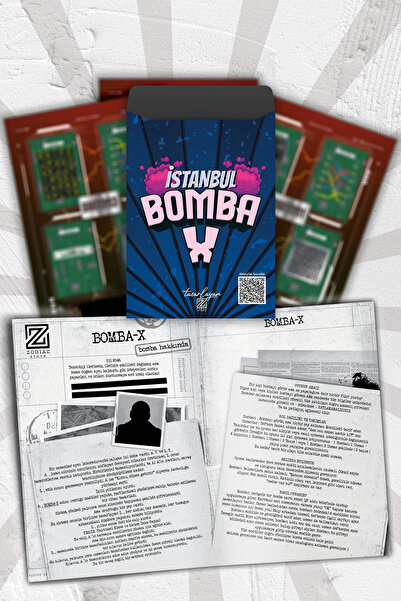 Zodiac Store BOMBA-X Küresel Görev Paketi: Şehir Serisi (Berlin, İstanbul, Kahire, New York)