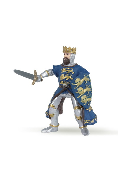 Papo FIGURINA REGELE RICHARD ALBASTRU