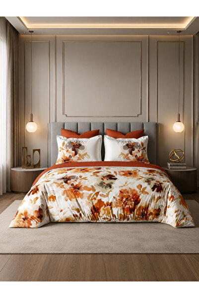 OEM 100% Cotton Duvet Cover Set - digital print - with Stretchy - 6 pieces 2 ...