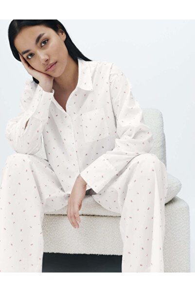Marks & Spencer Çiçek Desenli Pijama Altı