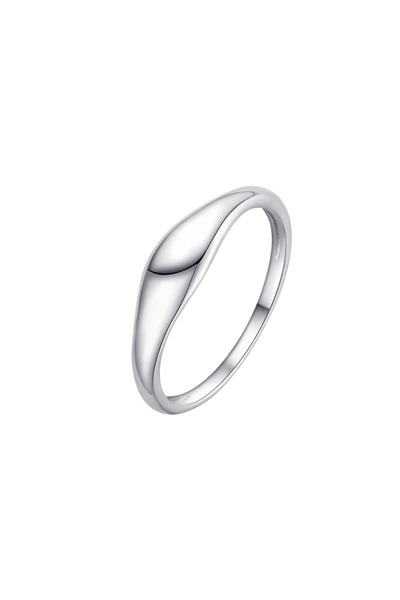 Lisa&Co. Inel Argint Move 56 mm / Argint placat cu rodiu