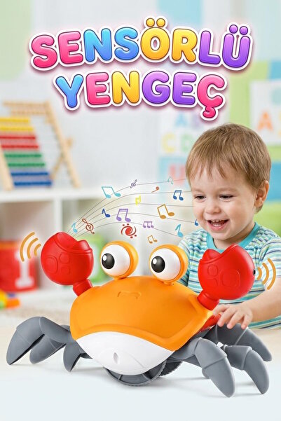 Tıfıl Toys Neşeli Müzikli Sensörlü Işıklı Yürüyen Hızı Ayarlanabilen Oyuncak ...