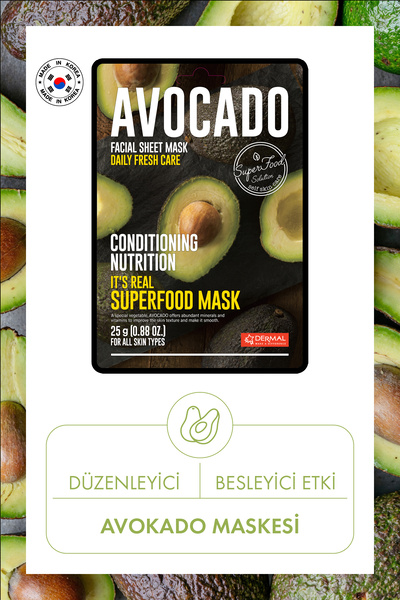 Dermal Regulating and Nourishing Avocado Mask 25 Gr