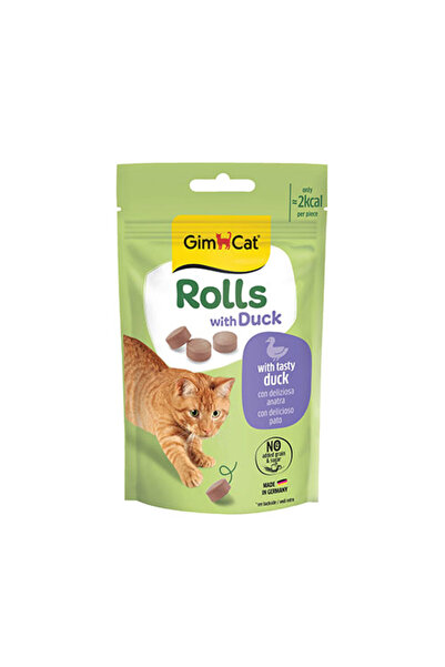 Gimcat Rolls Ördekli Kedi Ödül Maması 50 Gr