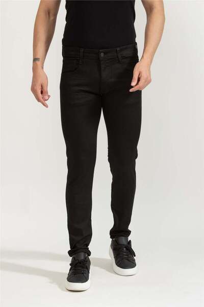 Replay Anbass Slim Erkek Jean Pantolon Siyah