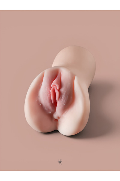 Night Blue Erotic Shop Büyük Boy İki İşlevli Gerçekçi Yapay Mastürbatör Titreşim Hediyeli - Gizli Gönderim