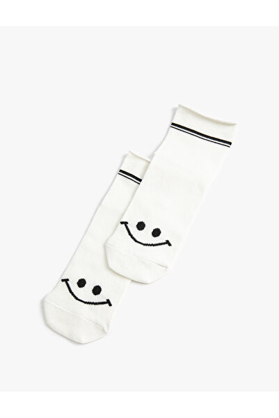Koton Socket Socks Character Embroidered