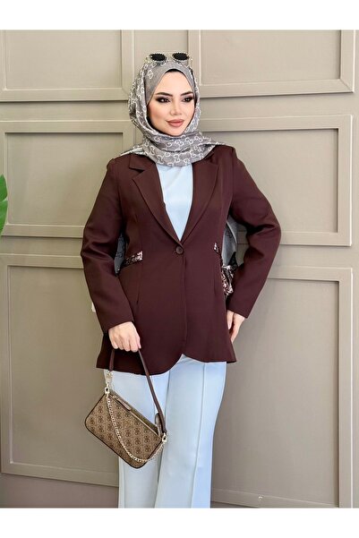 ALLİNOFFİCİAL Blazer jakna sa bočnim detaljima