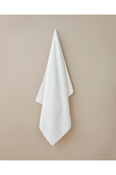 English Home Aqua Pamuk Banyo Havlusu 90x150 cm Fildişi