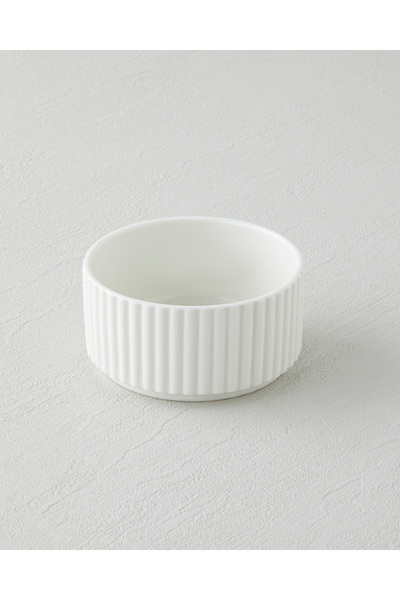 English Home Lunara Porselen Çerezlik 10 cm Beyaz