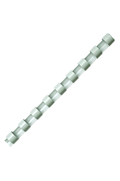 Fellowes Inel din plastic alb de 6mm pentru 2-20 coli, 100/cutie