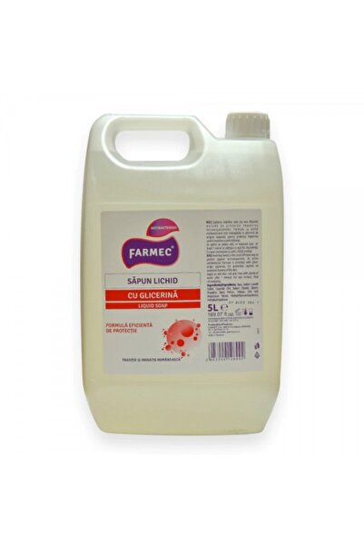 Farmec Săpun lichid cu glicerină, cu efect, formulă eficientă, Farmec, 5 litri