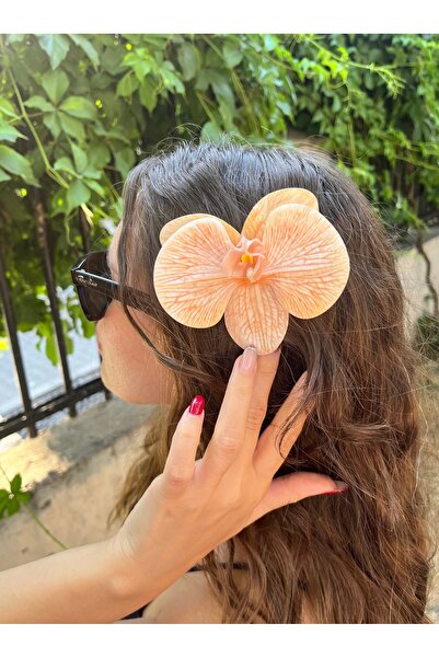 FloresDeCarnaval Sahara Bloom Orkide 🌸Saç Aksesuarı