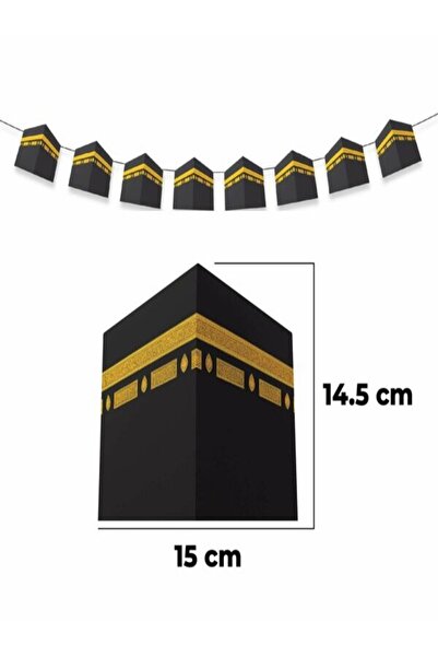 GenelTedarik DEKORATİF KABE BANNER - UMRE RAMAZAN SÜSLEME DEKORATİF KABE BANNER