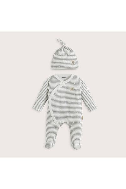 Chakra Little Driver Jumpsuit & Hat Set Anthracite