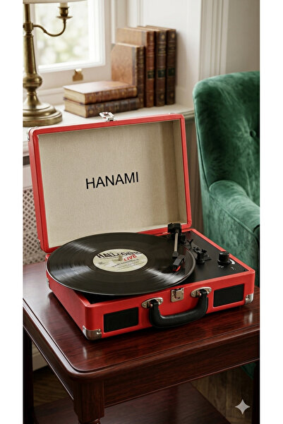 QUIQA Hanami sarjlı ve bluetooth'lu pikap KIR