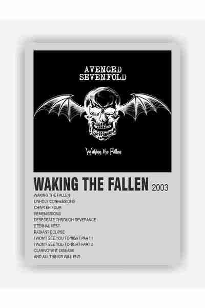fırsatlar diyarı Avenged Sevenfold - Waking the Fallen Duvar Posteri - Kalın ...