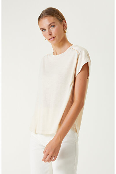 Network Bej T-shirt