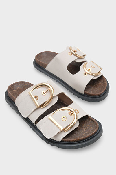 Capone Outfitters Zelda Flat Heels Μεταλλική αγκράφα τεμαχίων Comfort για γυν...