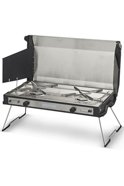 Primus Tupike Camping Stove II Dual Burner, 2 x 3000W Portable Gas Cooker, St...