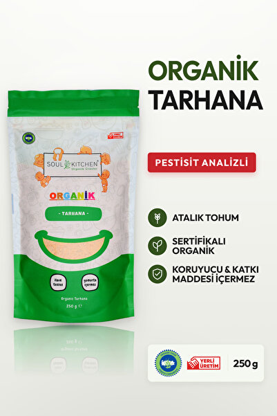 Soul Kitchen Organik Ürünler Organik Tarhana İlave Tuzsuz Katkısız 250 g