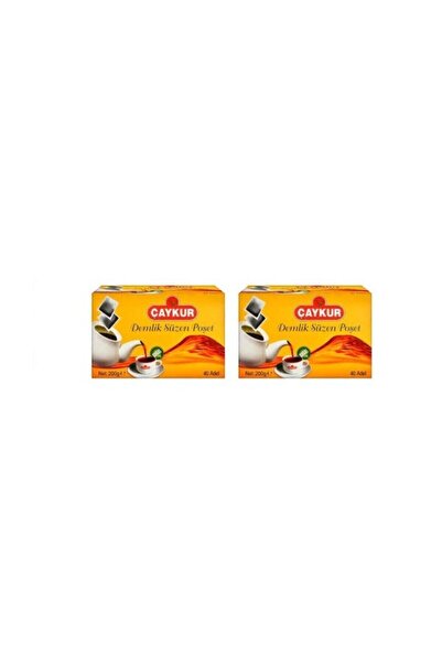 Çaykur Caykur Demlık Poset 40'lı 200gr*2 Lı