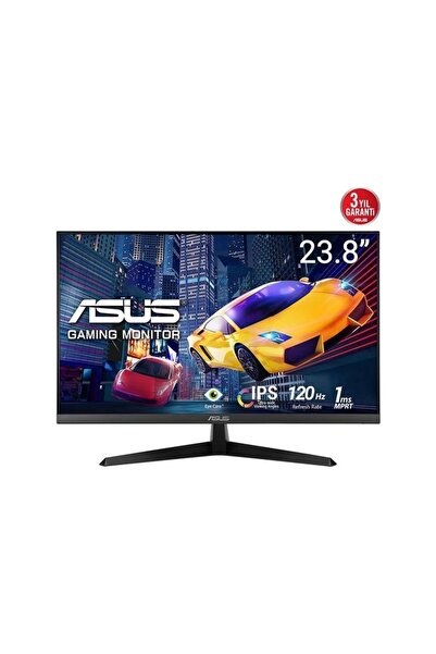 ASUS VY249HGR Eye Care 23.8" FHD 1920x1080 IPS 120Hz(OC), Smoothmotion, 1ms (Mprt) Oyuncu Monitörü
