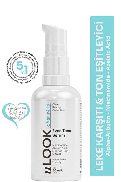 uLOOK Leke Karşıtı Cilt Tonu Eşitleyici Serum | Alpha Arbutin ve Niacinamide ...
