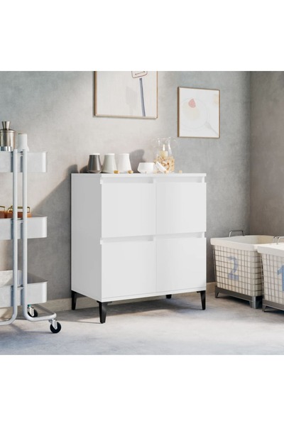 Concept Servantă, alb, 60x35x70 cm, lemn prelucrat