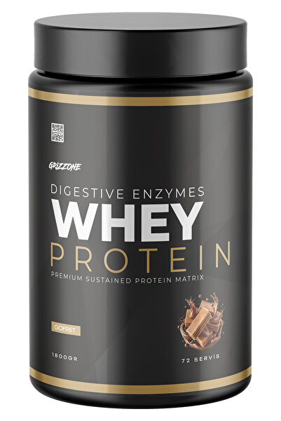 GRIZZONE Whey Proteın 1.800 Gr ( Gofret Aromalı )