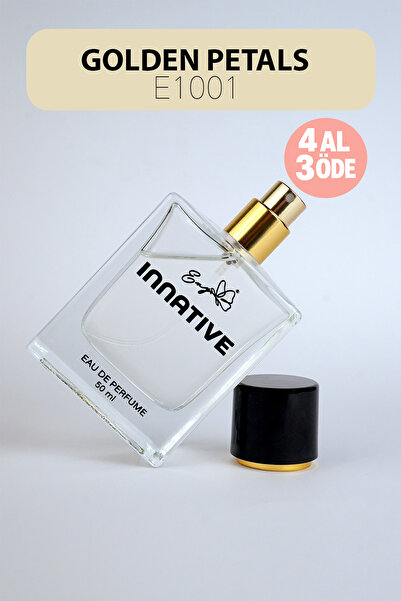 INNATIVE E1001 Eny GOLDEN PETALS Edp 50 ml Yumuşak Gül Kadın Parfümü