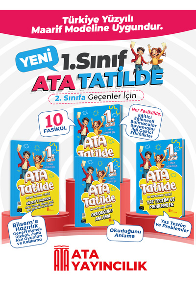 Ata Yayıncılık 1. Sınıf Ata Tatilde Setimiz