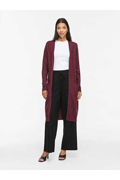 VILA Strickjacke VIRIL Longline
