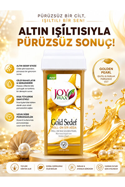JOYWAX Joy Wax Kartuş Agda Gold 100 ml+ 2 mt Bez