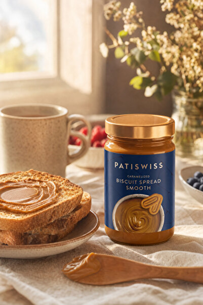 Patiswiss Karamelize Bisküvi Kreması Smooth, 380G