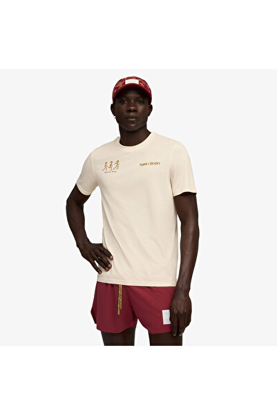 Puma Ss Unisex Cream T-Shirt