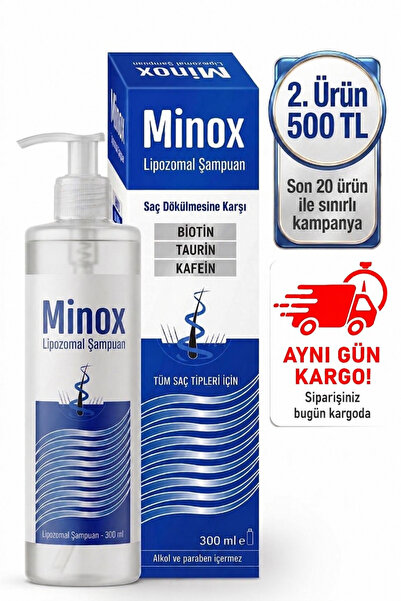 Onila Minox saç dökülme karşıtı şampuan 300ml ( Erkek ve Kadınlar kullanabilir )